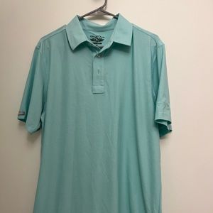 Straight Down Men's Golf Polo